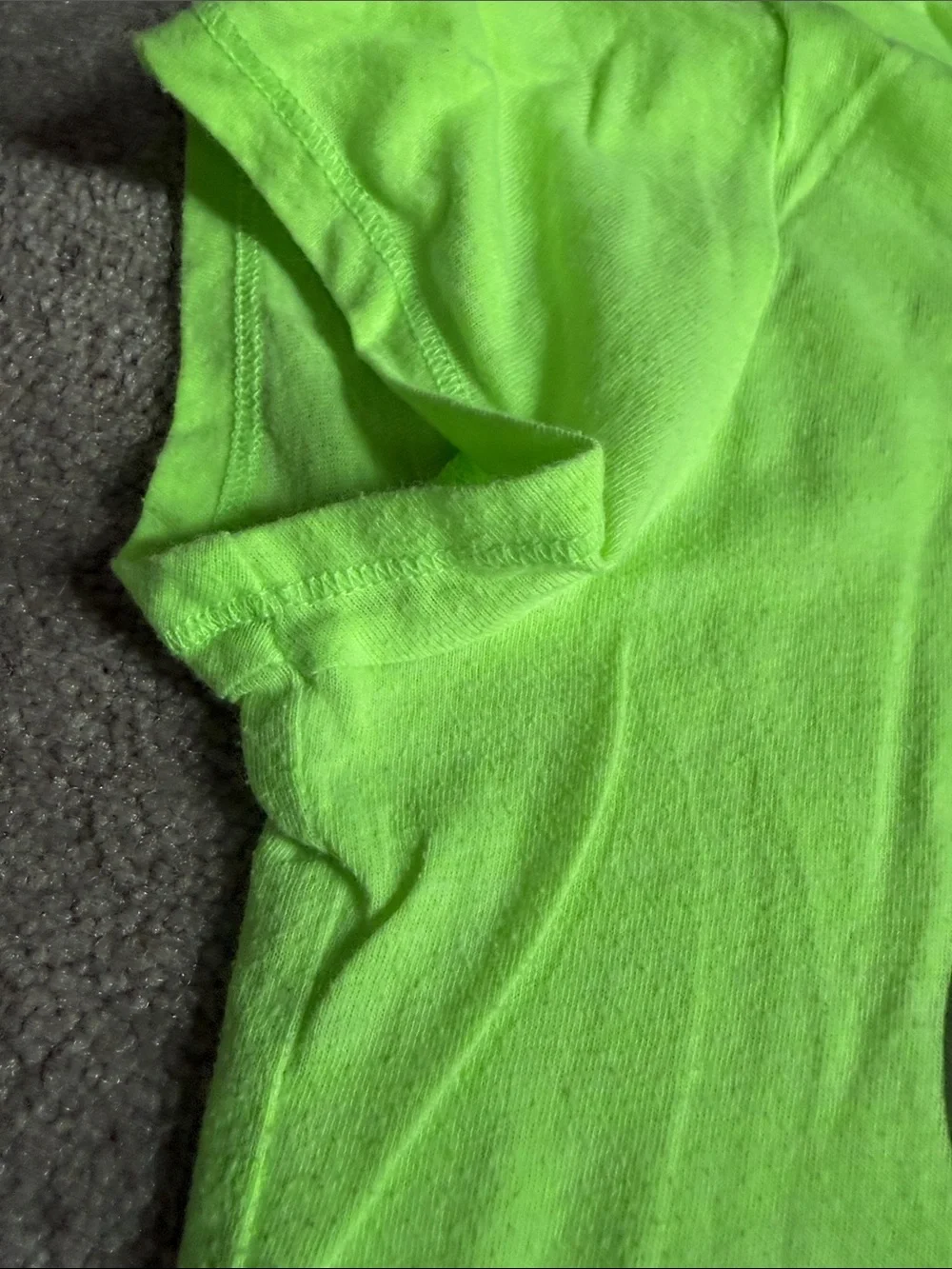 Justice Neon Green Avocado Graphic Tee